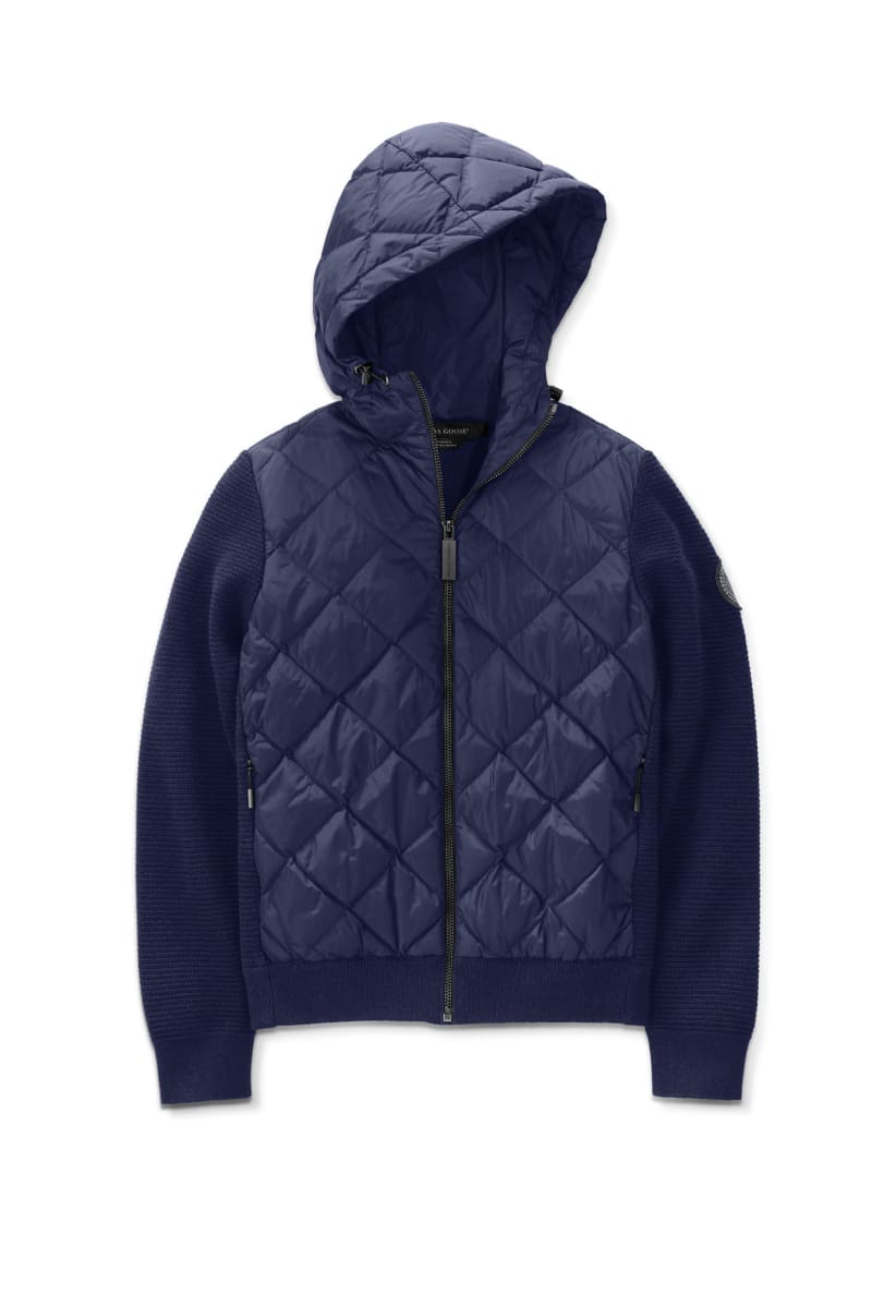 Canada goose hybridge quilted hot sale knit hoody