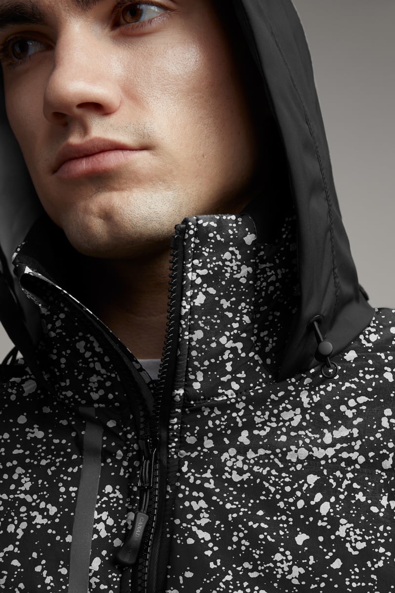 Men s HyBridge CW Reflective Down Jacket Black Label