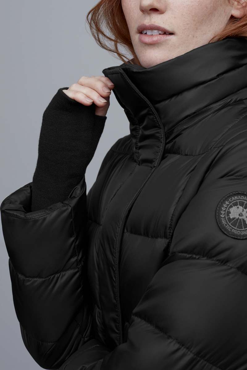 Canada goose lunenburg parka black label deals