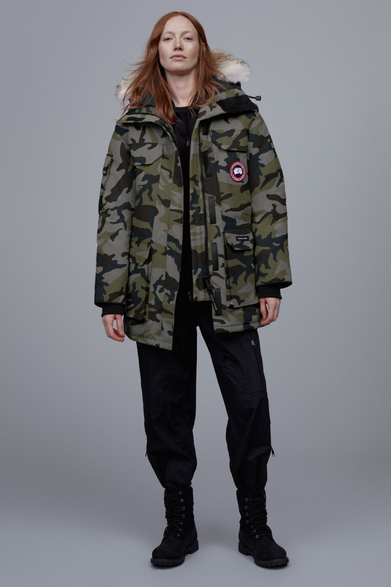 Women s Expedition Parka Print Canada Goose AE
