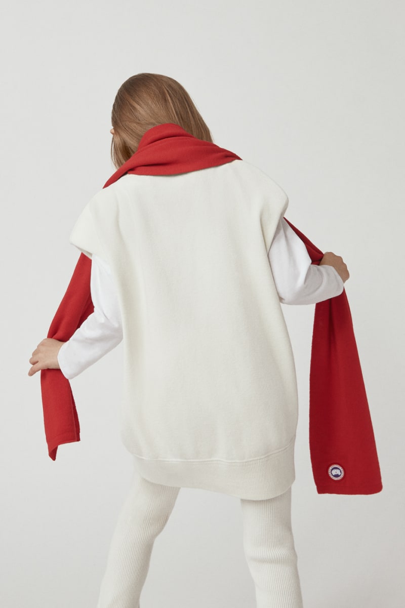 Canada goose red scarf cheap
