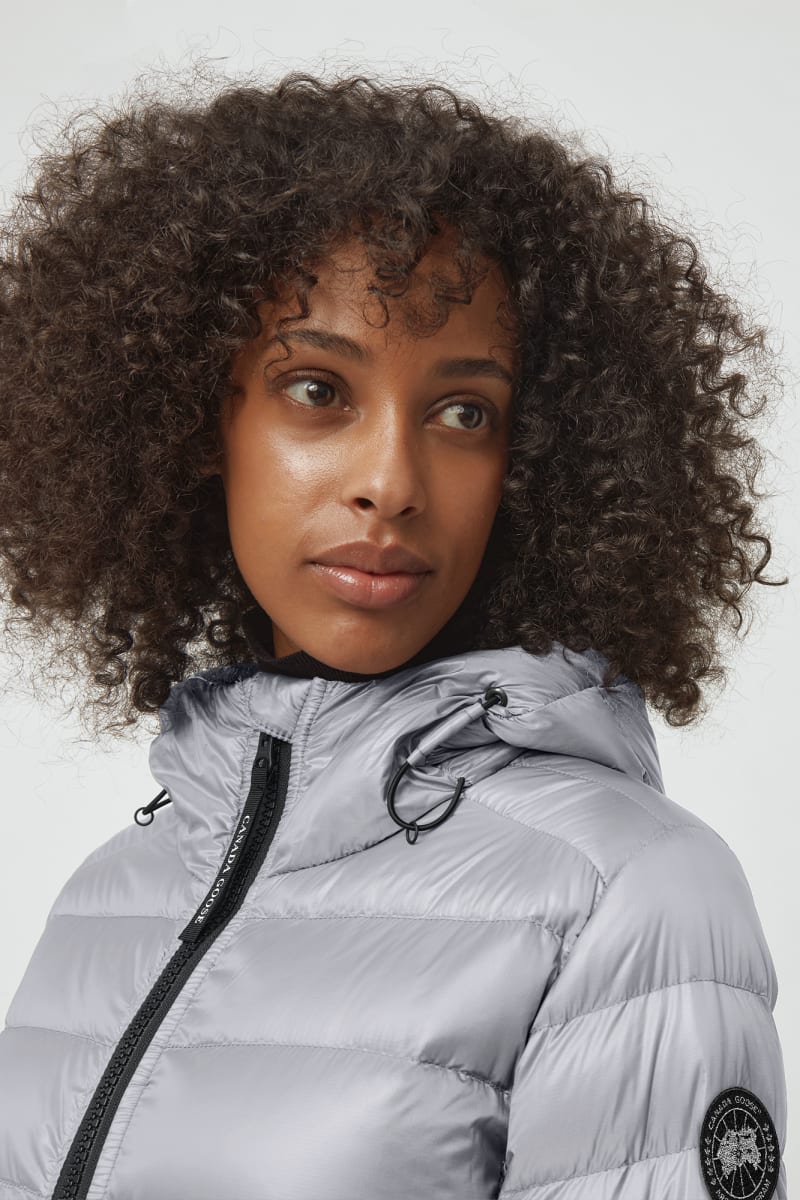 Women's Cypress Hooded Down Jacket Black Label Canada Goose FR