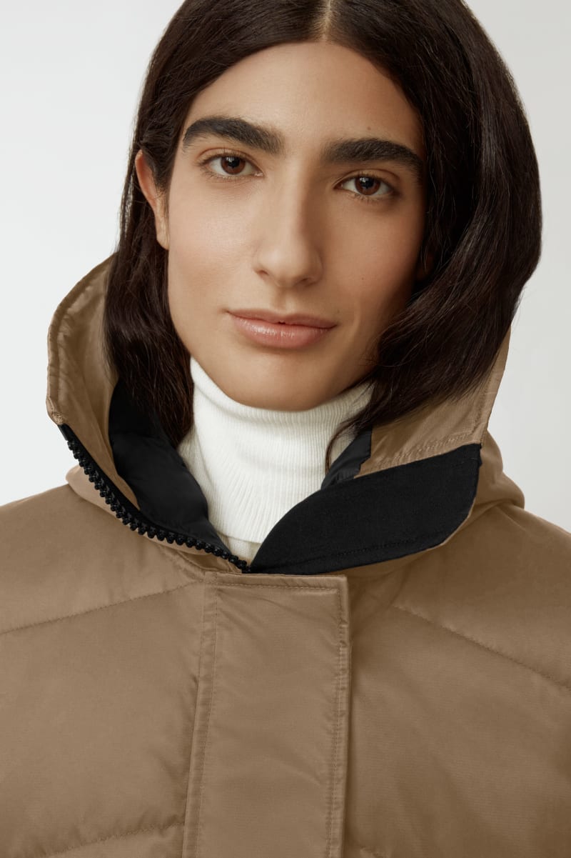 Lorette Parka Black Label PerformanceSatin Canada Goose DE