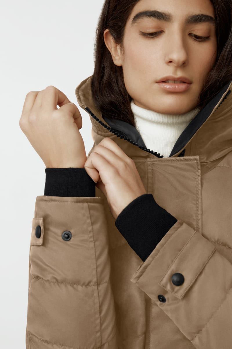 Lorette Parka Black Label Performance Satin Canada Goose DE