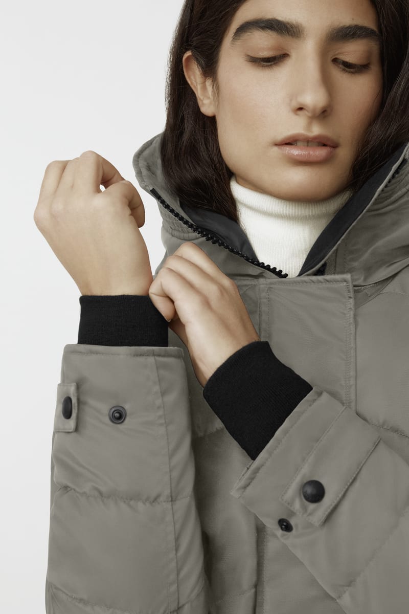 Lorette Parka Black Label PerformanceSatin Canada Goose DE