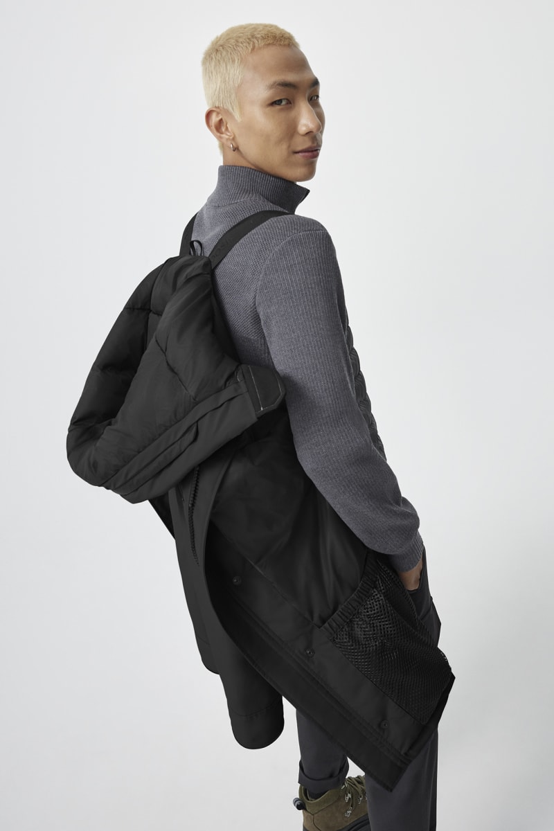 Canada goose black label fusion fit hotsell