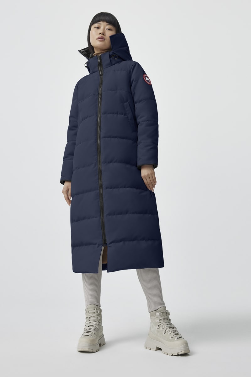 Canada goose mystique parka navy women's hot sale