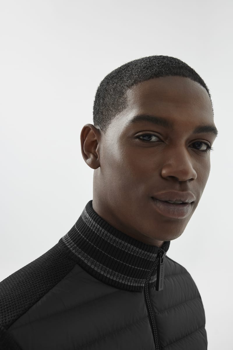 Canada goose hybridge new arrivals knit jacket black label