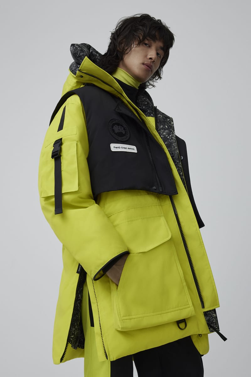 Canada goose deals lorette parka yellow