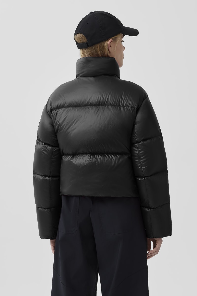 Cypress Cropped Puffer Black Label | Canada Goose FR