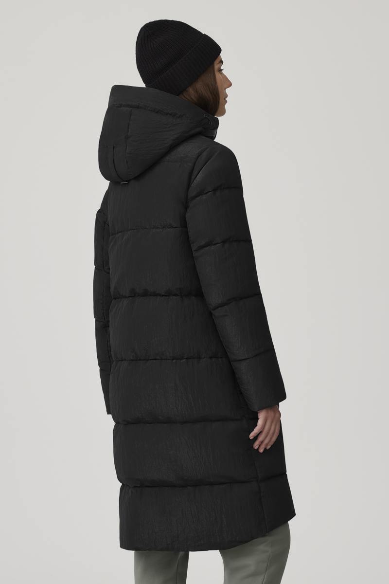 Byward Parka Black Label Shiny Crinkle Canada Goose CA