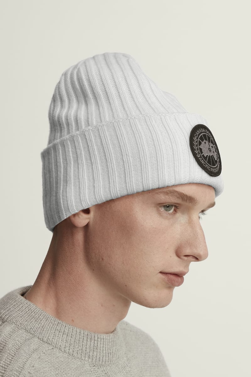 Canada goose mens chunky rib beanie online