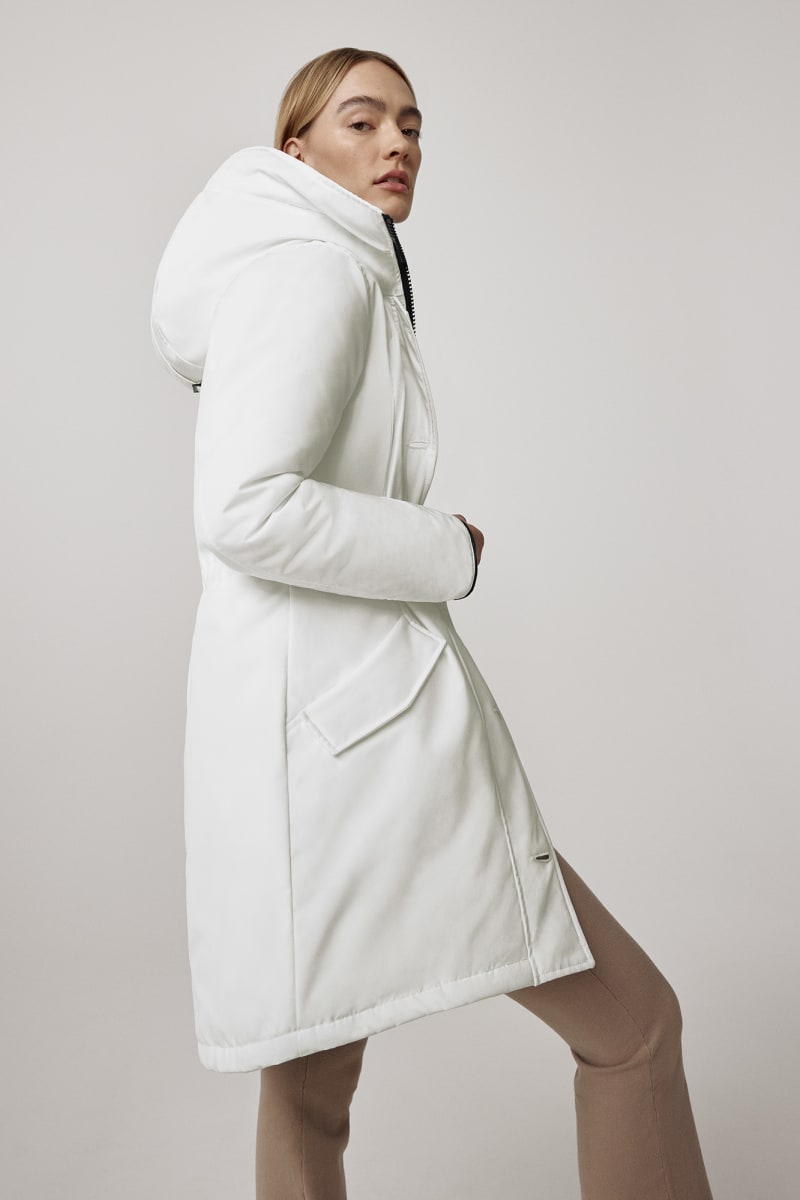 Canada goose rossclair parka black on sale