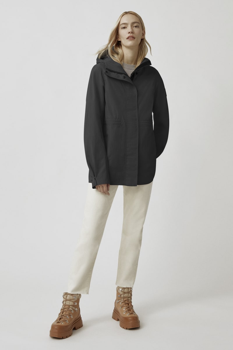 Women s Davie Jacket Black Label Canada Goose