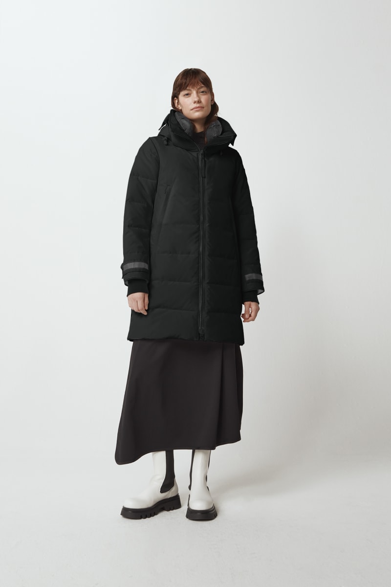 Women s Kenton Parka Black Label Canada Goose RS
