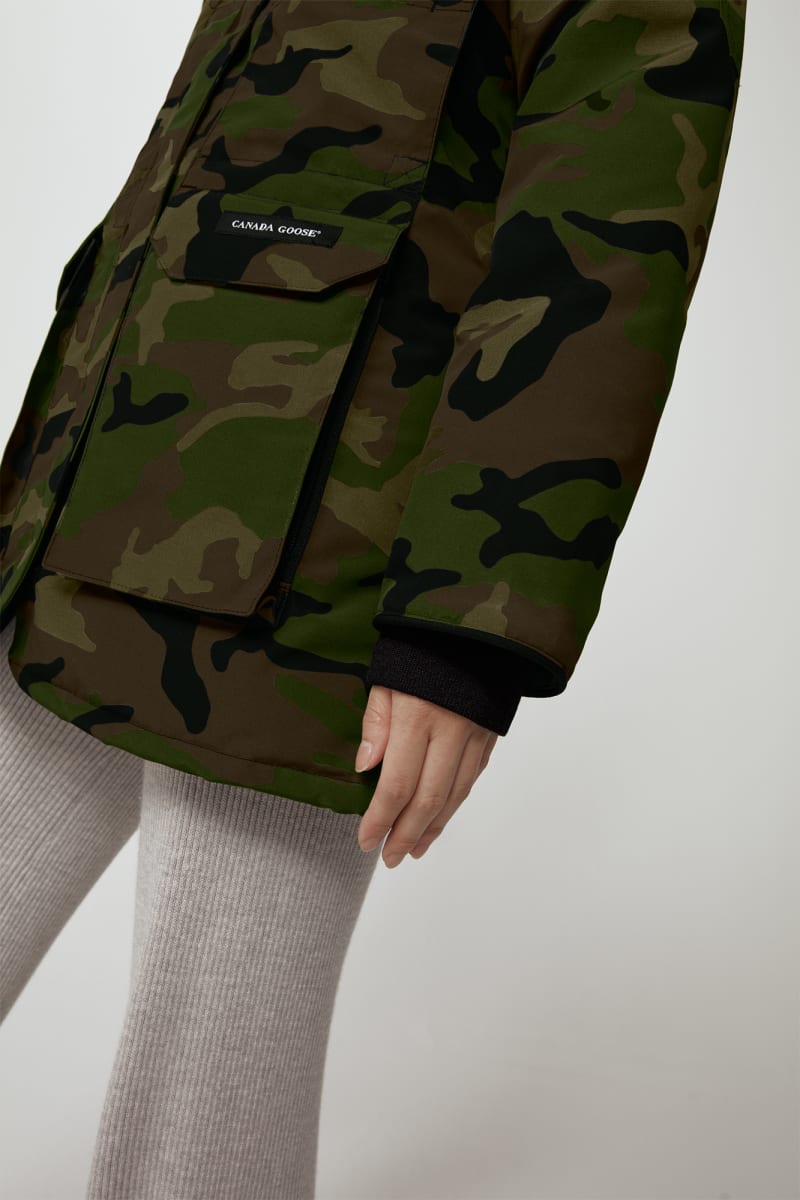 Canada goose canmore parka camo clearance