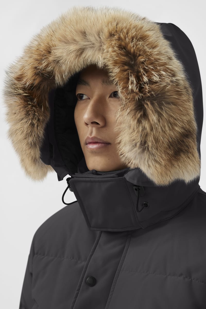 Wyndham Parka Men Canada Goose GB Fake Hanging Greenery Star Jasmine Basket