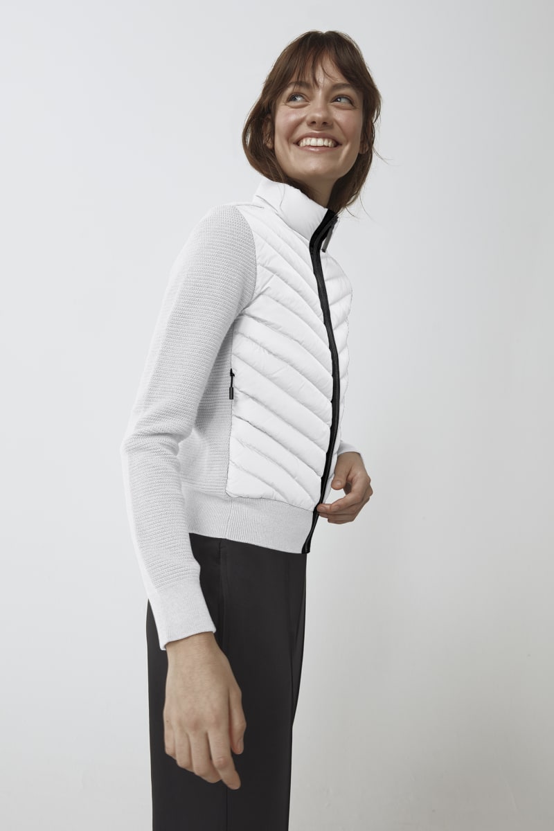 Canada goose hybridge knit jacket black label sale