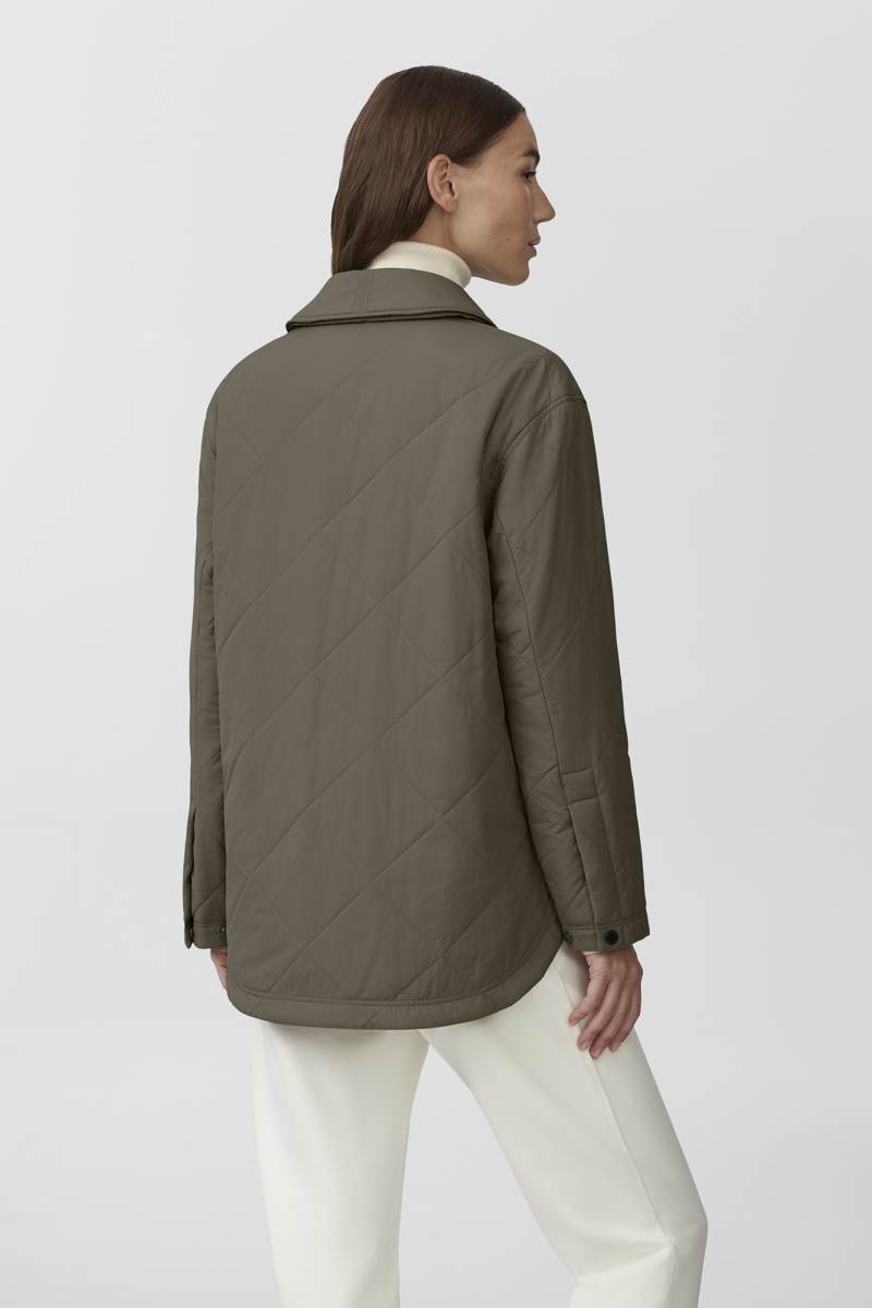 Veste chemise matelassee Albany Black Label Canada Goose FR