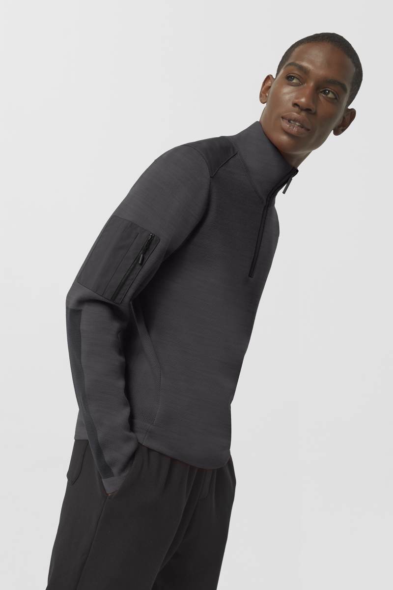 Stormont Zip Sweater Black Label