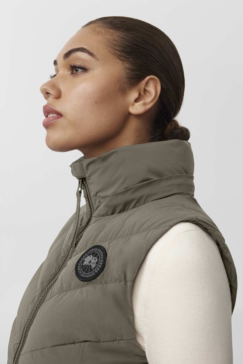 Canada goose black label vest top