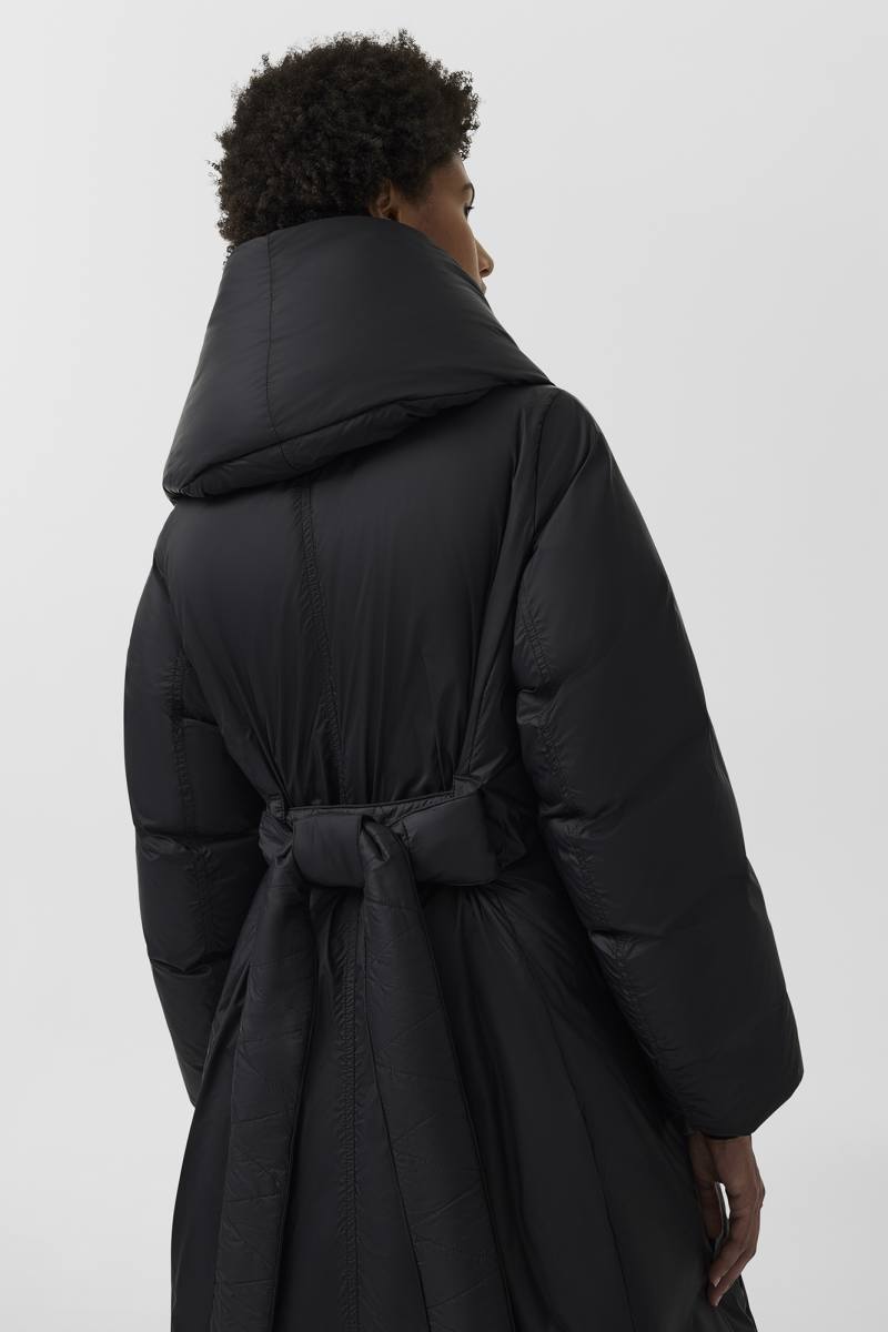 Black blanket coat sales