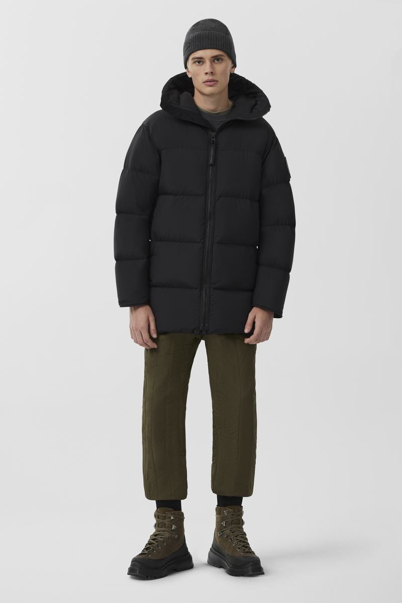 Black puffer fur online