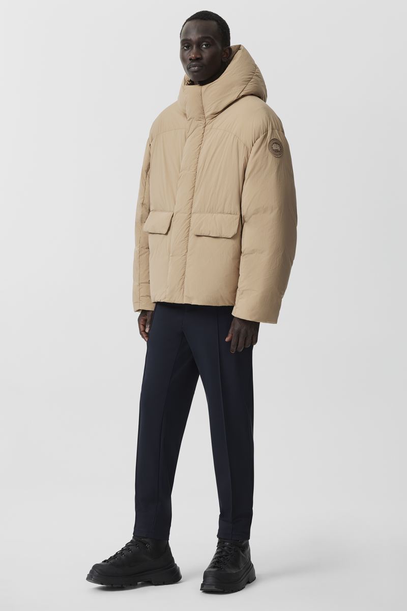 Canada goose beige parka best sale