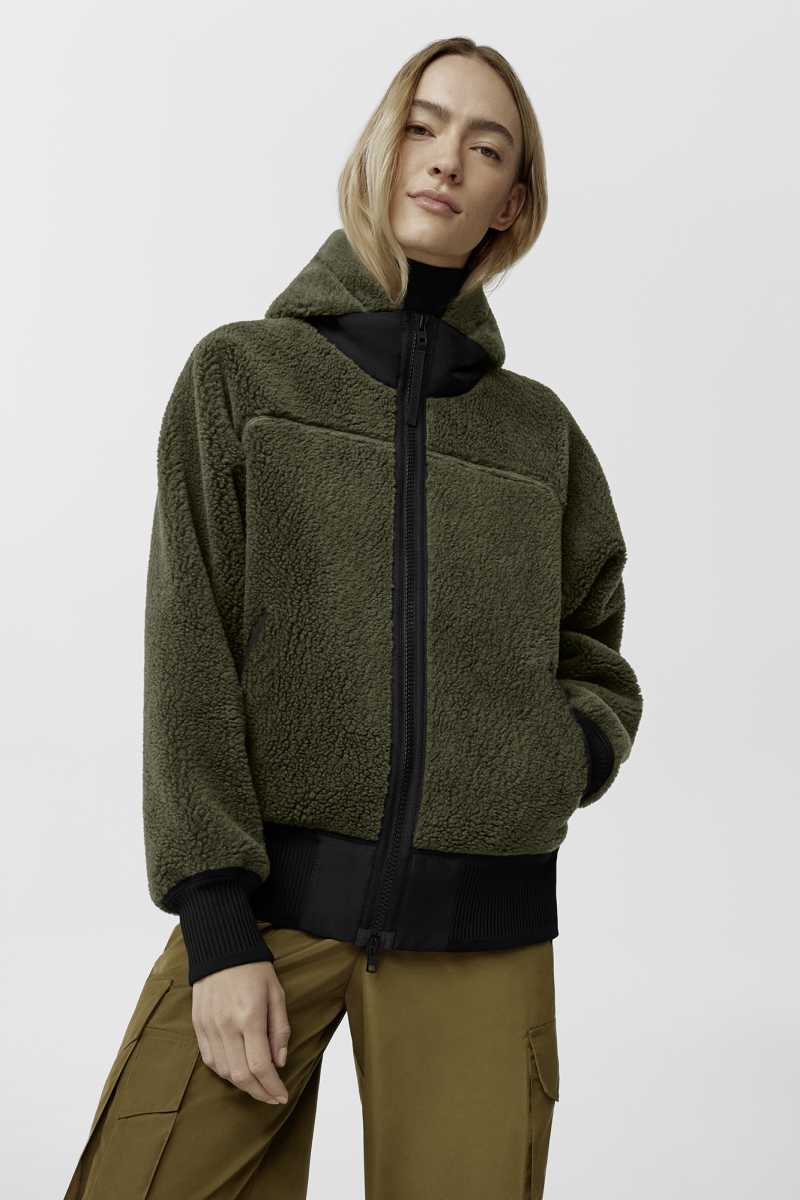 Simcoe Oversized Hoody Black Label Canada Goose CH