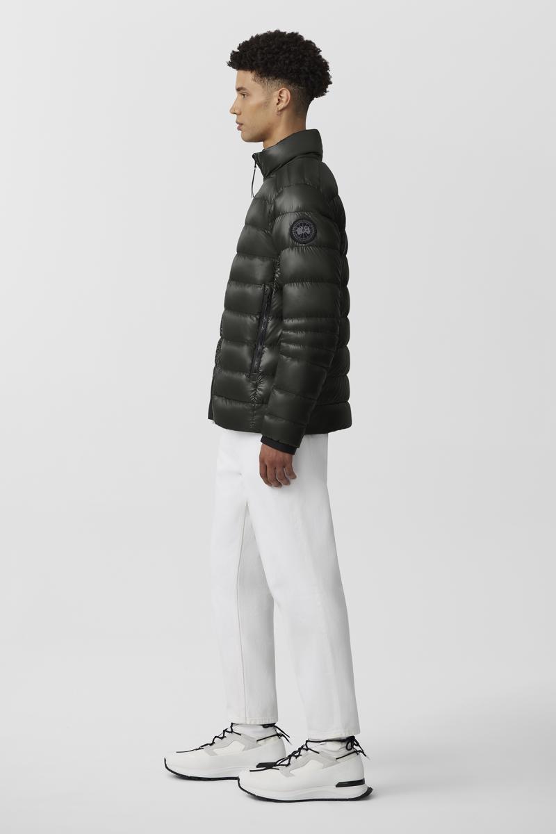 Men s Crofton Down Jacket Black Label Canada Goose GB