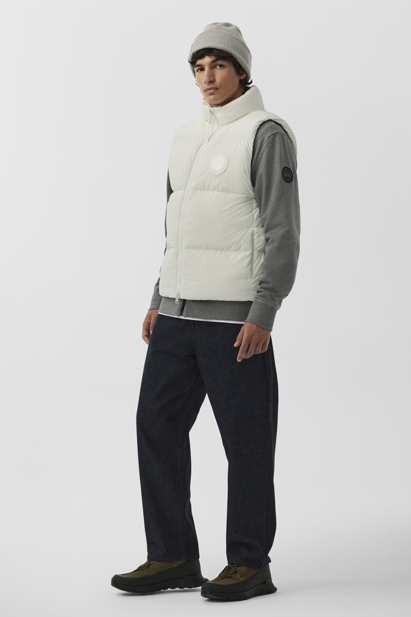 Canada goose chaleco blanco outlet
