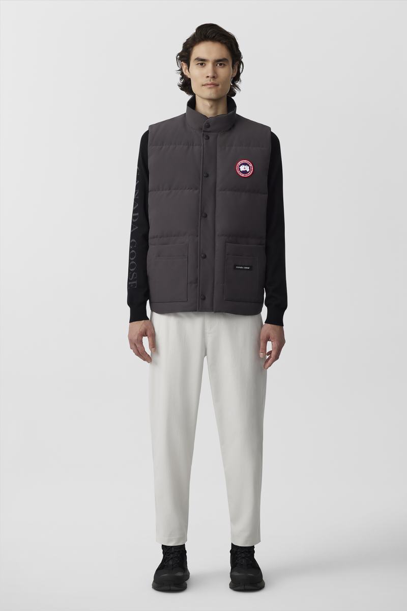 Men s Freestyle Crew Vest Canada Goose UA