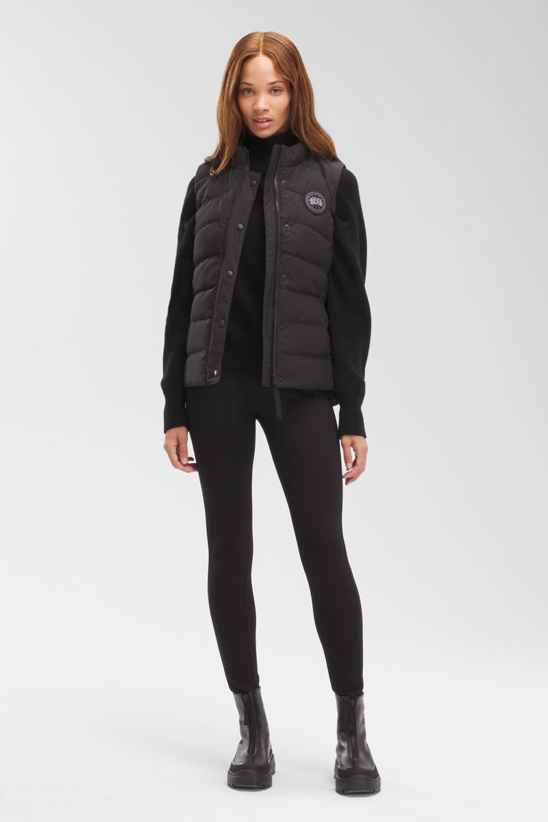 Canada goose black label womens store