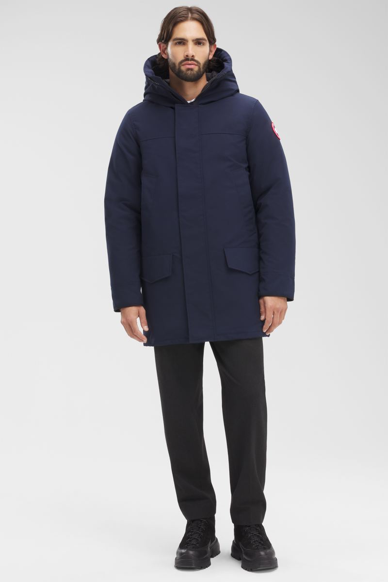 Canada goose langford parka navy deals