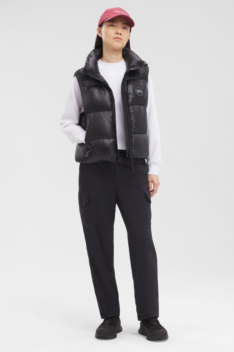 Canada Goose Cypress Puffer Vest Black Label Women Black M