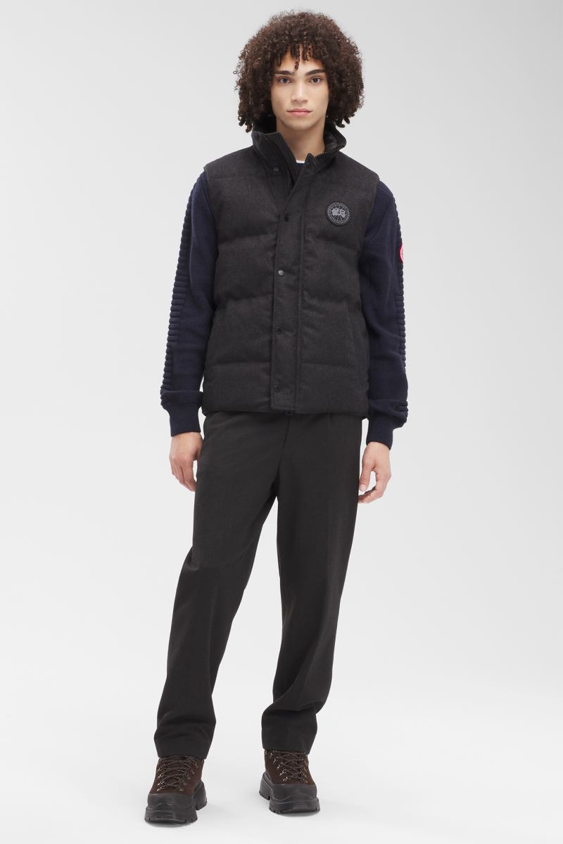 Canada goose garson vest black on sale