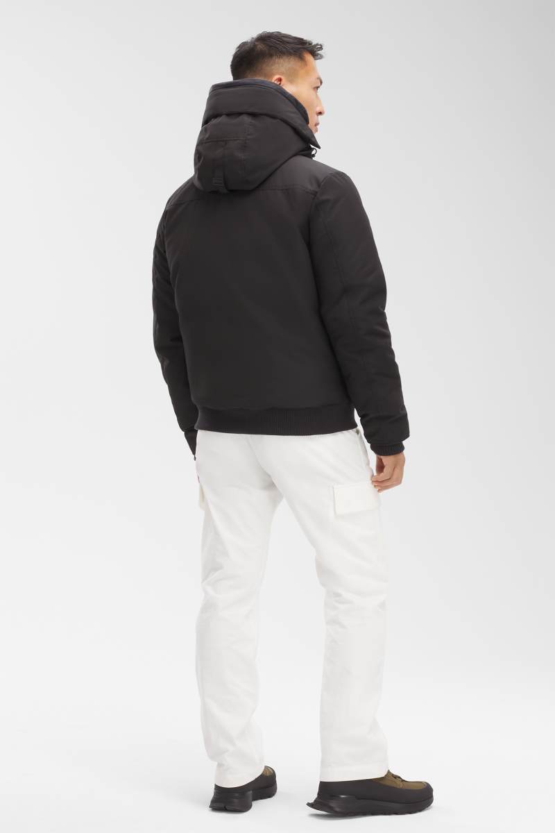 Canada goose borden bomber black shop