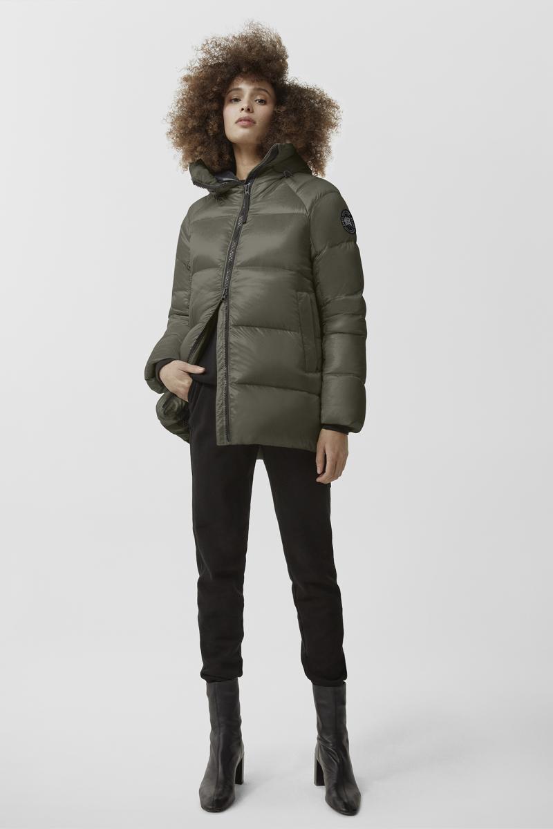 Canada goose black puffer jacket women's best sale