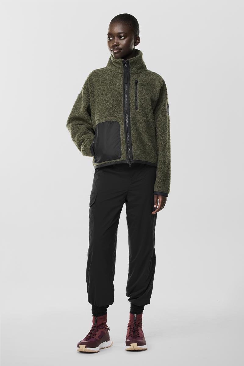 Simcoe Zip Up Fleece Sweater Black Label Canada Goose NL