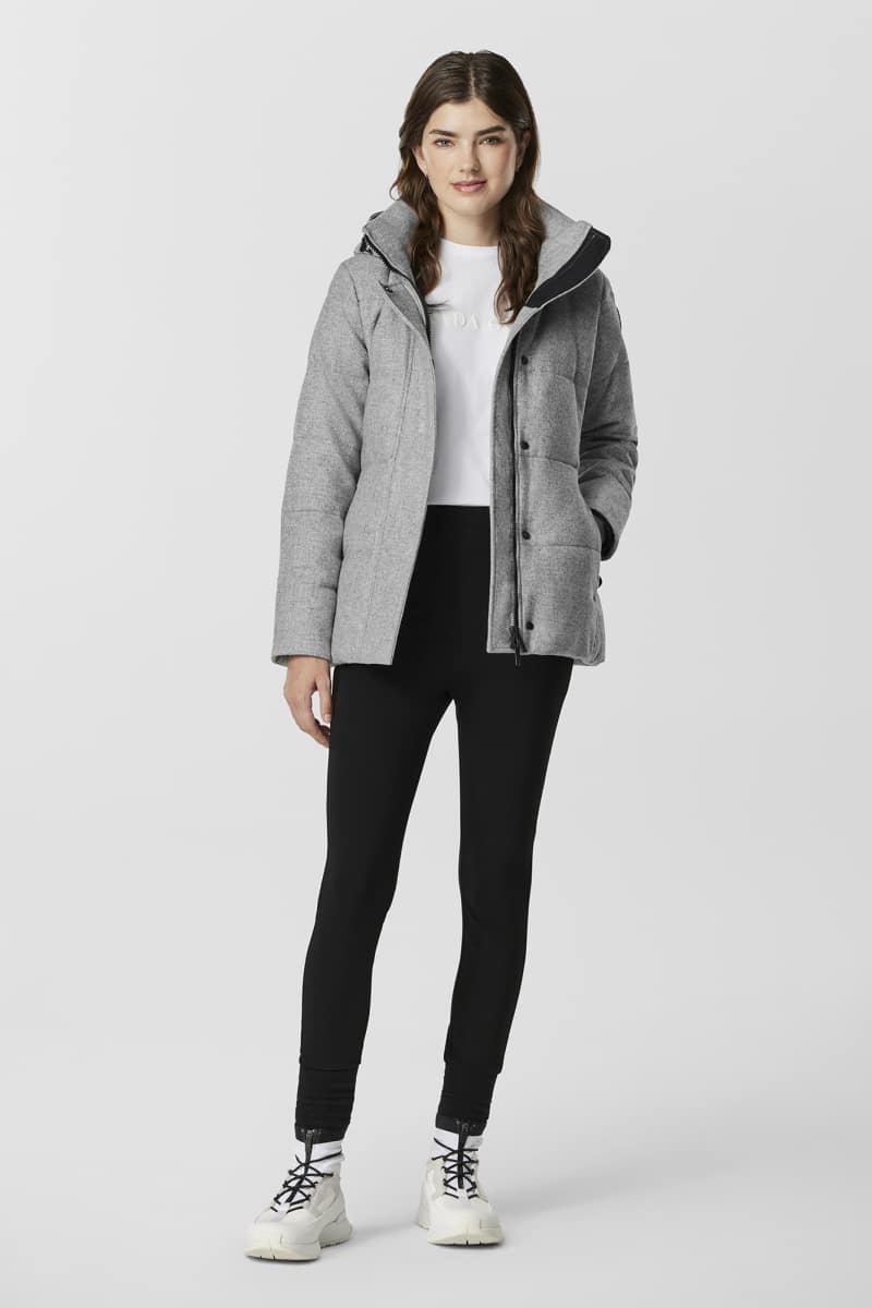 Canada goose chelsea parka grey clearance
