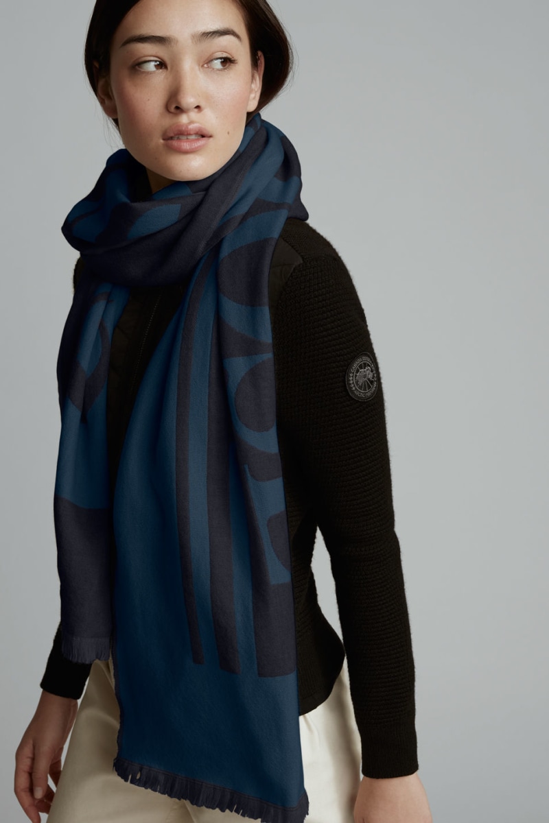 Canada goose logo scarf shop