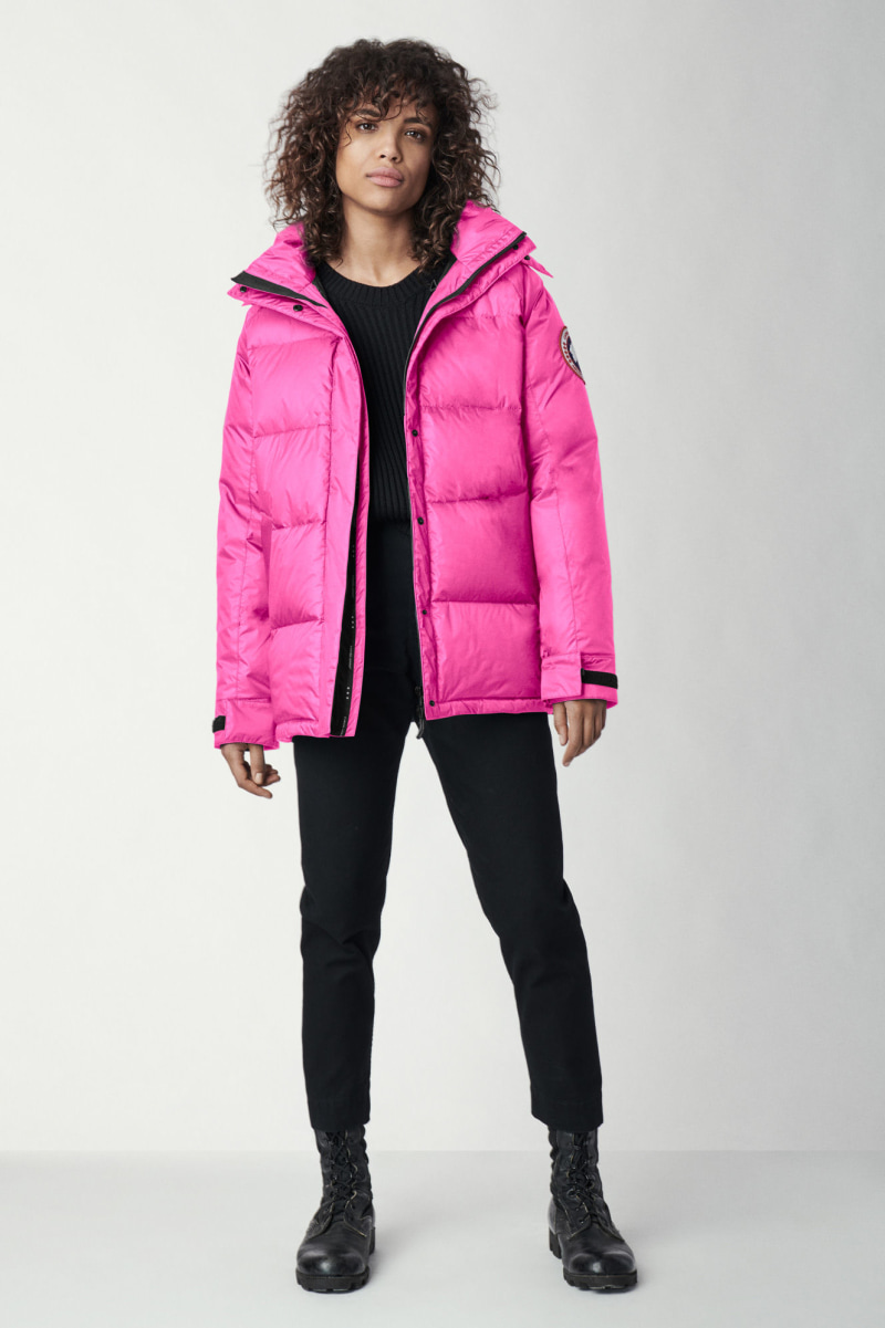 Womens Jackets Canada Goose Jackets Natural Canada Goose Junction Down Parka in Pink 