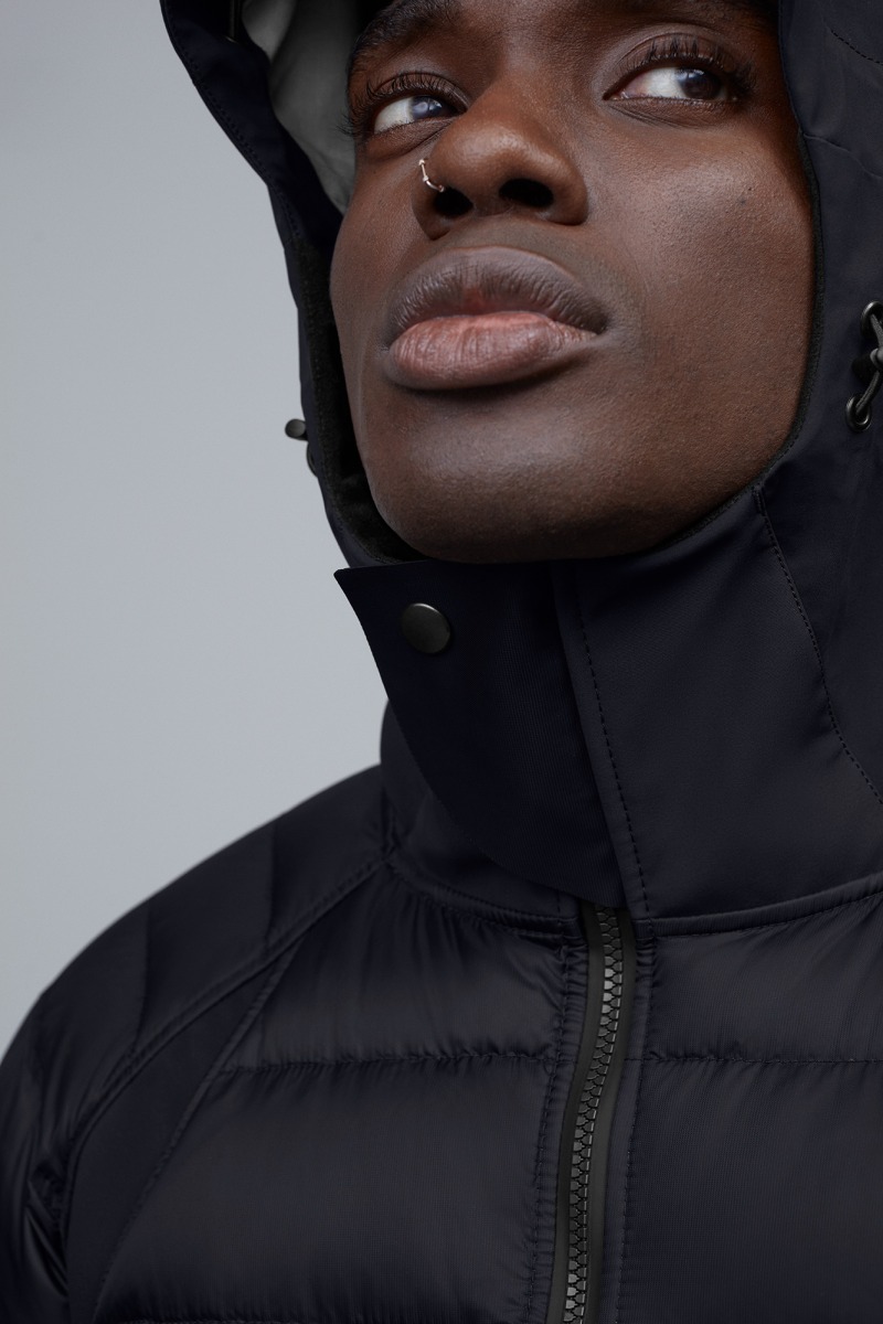 hybridge sutton parka navy