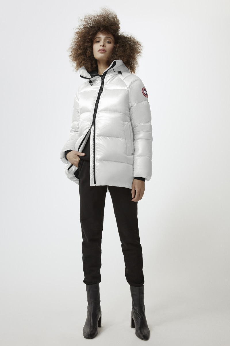 Canada Goose Women's Cypress Puffer (Women, Silverbirch, L)