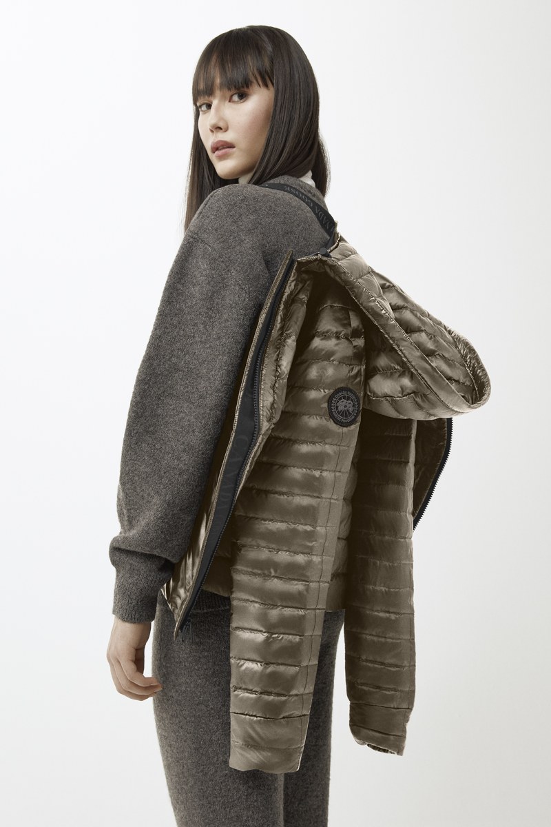 Manteau à capuchon à teinture en croisé Roxboro Black Label  | Canada Goose