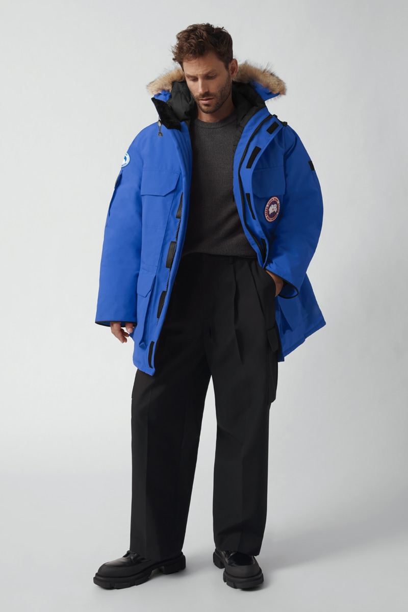 parka canada goose bleu