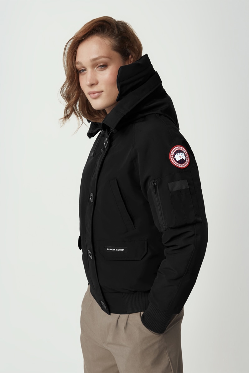 Puede soportar Solenoide aterrizaje Chaqueta bomber Chilliwack con ribete de capucha | Canada Goose ES