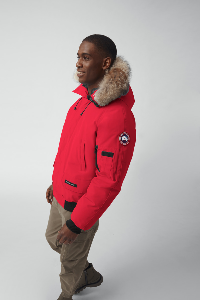 parka canada goose rouge