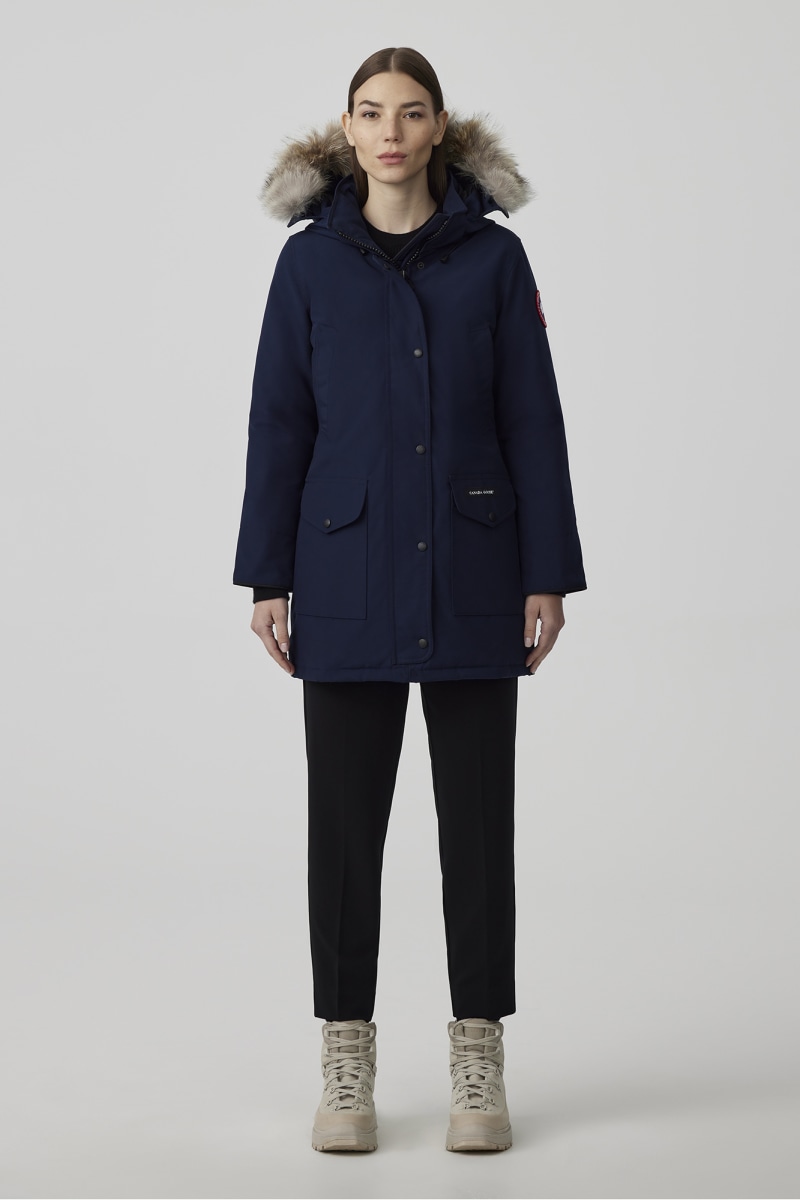 Canada Goose Goose abbott Jacket in Navy Blue Womens Clothing Jackets Casual jackets Blue 