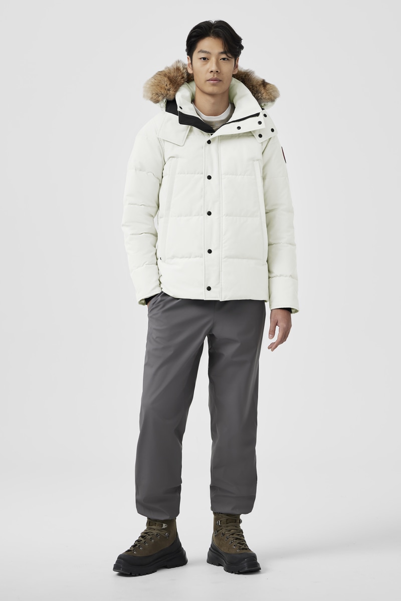 Whitive Mens Regular Zip Tailored Fit Warm Parka Jacket